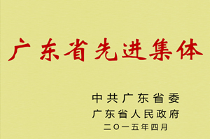 太阳神荣获“广东省先进集体”称号